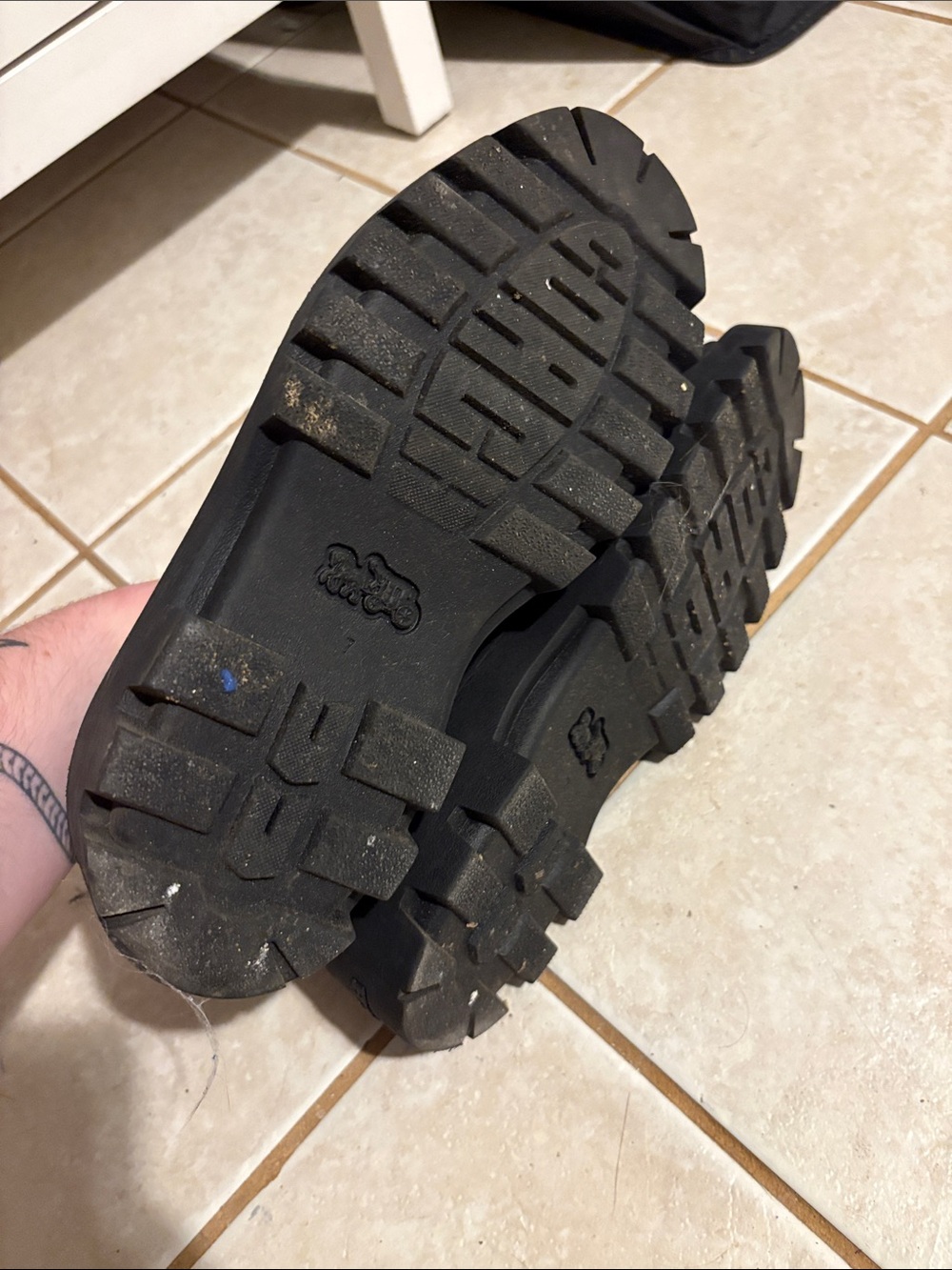 Coach Black Chunky Signature Logo Penny Loafers - Picture 4 of 5